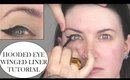 In-Depth Winged Eyeliner Tutorial for Hooded Eyes with Tips for Mature Eyes @Phyrra