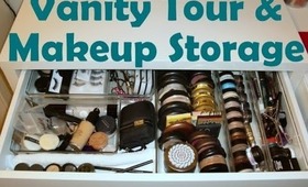 Requested: Vanity Tour & Makeup Storage