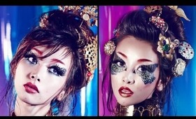I modeled and did makeup for a Japanese magazine!