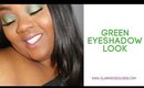 Money Green Eyeshadow Look-@glamhouseglinda & @glamhousetv
