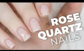 Rose Quartz Nails | NailsByErin