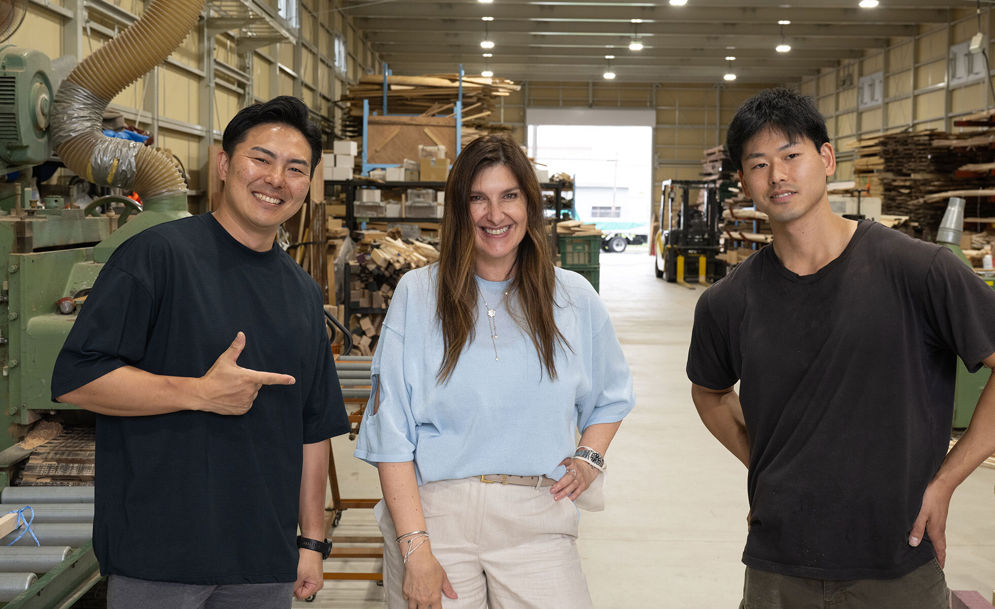 Pictured: Kazuma Iwata, Sonia G., and Takuya; Photo courtesy of Sonia G. Pictured: Kazuma Iwata, Sonia G., and Takuya; Photo courtesy of Sonia G.