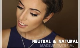 Natural & Neutral Smokey Eyes | Makeup Tutorial