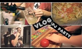 Vlog: PJ Party (karaoke, reteta nachos, bere buna!) | The Pretty Blossoms