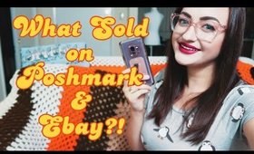 $240 in 1 Week | What Sold on Poshmark, Ebay, and Mercari! | Let's also talk Fitness Goals