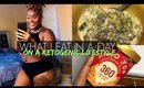 WHAT I EAT IN A DAY ON KETO | KETOGENIC LIFESTYLE | BEEF AND BROCCOLI ALFREDO