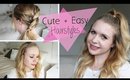 3 Cute and Easy Spring Hairstyles