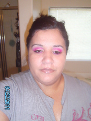 inspired by  jazziebabycakes "Tickled Pink Tutorial" I did take it a bit further 