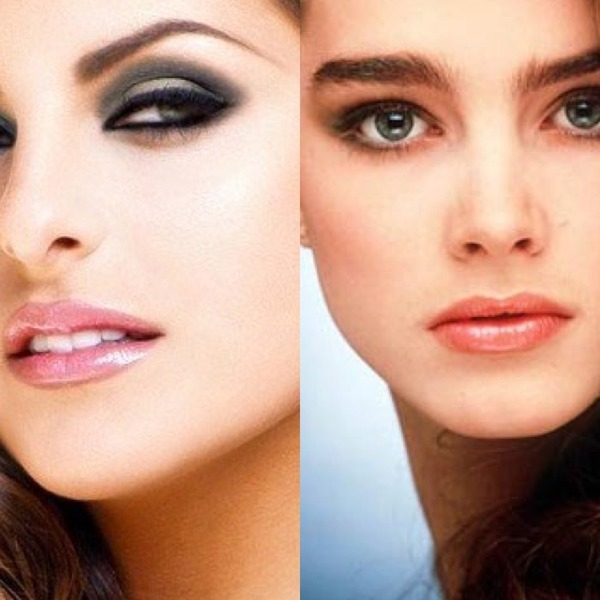 Straight VS Arched Eyebrows. Beautylish