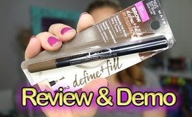 Maybelline Brow Define and Fill Duo - Review & Demo