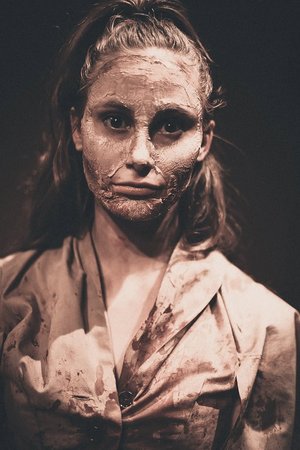 Sepia Full Face Makeup I designed and applied for a Student Production at USC.