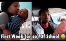 First 2 Weeks Of School With a 2 Month Old [#2- Season 3.5]
