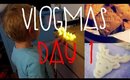 VLOGMAS DAY 1 | Baking Cookies