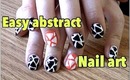 EASY Abstract Triangle Nail Art