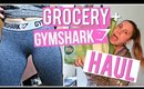 Gluten/Dairy Free Grocery Haul + GYMSHARK TRY-ON! Fitness Vlog #14