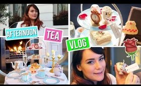 Beauty & The Beast Afternoon Tea VLOG