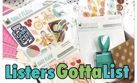 Listers Gotta List (The Reset Girl) October Kit HAUL