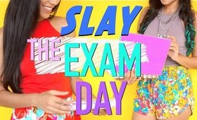 10 ways to SLAY the DAY of the EXAM | EXAM DAY TIPS  | Paris & Roxy