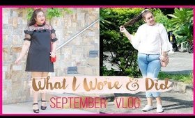 What I Wore & Did in September // Monthly Vlog | fashionxfairytale