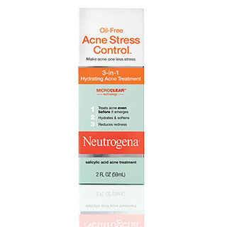 Neutrogena Oil-Free Acne Stress Control 3-in-1 Hydrating Acne Treatment