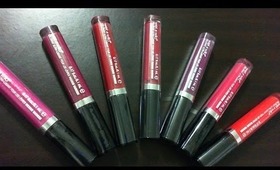 FERGIE BY WET N WILD 2014 LIP STAINS HAUL COLLECTION REVIEW