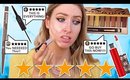 I Tried NEW TOP RATED MAKEUP…. what’s ACTUALLY worth buying??