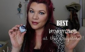 BEST NEW BROW PRODUCTS from the DRUGSTORE!!