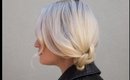 Easy Side Knot Updo
