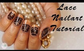 Lace/Henna Nailart Tutorial | Handpainted By Stacey Castanha