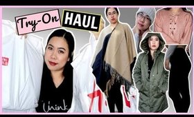 UNIQLO and H&M TRY-ON HAUL (Tagalog) | thelatebloomer11