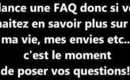 ☼ Foire Aux Questions Ouverte ☼