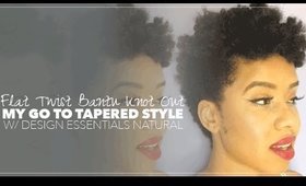 My Go To Tapered Style w/ Design Essentials Natural