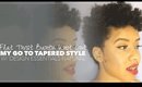 My Go To Tapered Style w/ Design Essentials Natural