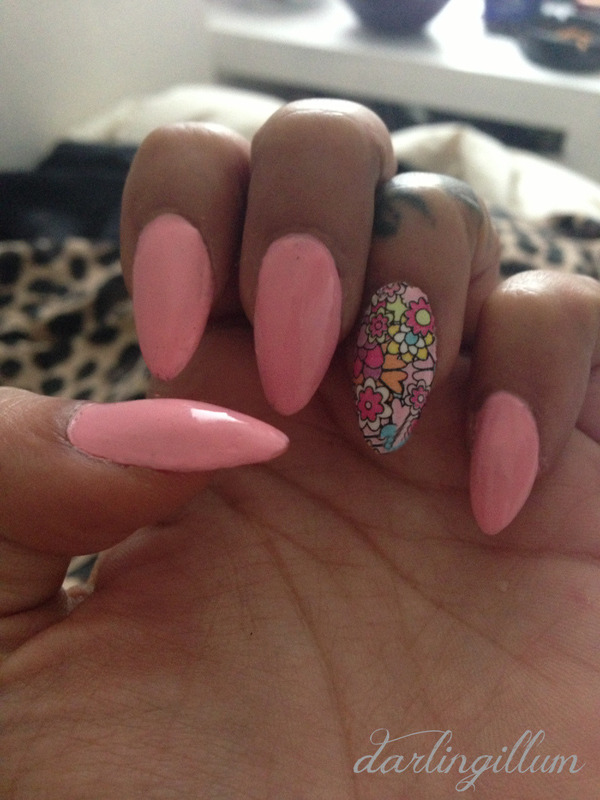 Pastel Pink Nails Natasha I S Darlingillum Photo Beautylish
