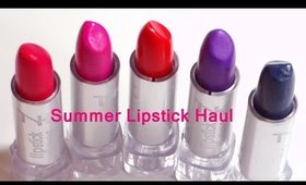 SUMMER 2015 LIPSTICK HAUL | SHEISDEETV