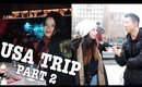 RUDE COUPLE IN BUGGY + RANDOMLY INTERVIEWED | NYC + Philly Vlog