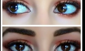 Eye tutorial to make all eye colors POP +outfit