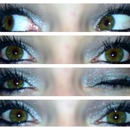 Shimmery eyes
