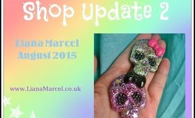 Resin / shop update 2 for aug 2015. Www.lianamarcel.co.uk