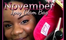 Ipsy Glam Bag November 2013