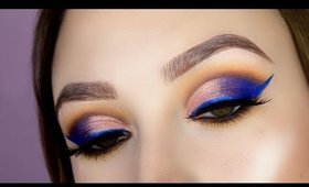 Morphe x Jaclyn Hill Palette Makeup Tutorial // Colorful Cut Crease