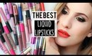 The BEST Liquid Lipsticks ♡ Reviewing Kat Von D, Anastasia, NYX + Many More | JamiePaigeBeauty
