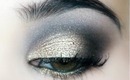 Wearable Gold Party Makeup (Urban Decay Naked Palette)