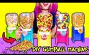 DIY Candy Dispenser Using Everyday Objects! Learn How To Make GUMBALL Machine With Nutella Jars!