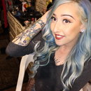 Blue Hair Tattoos