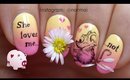 'She loves me not' 3D flower nail art tutorial