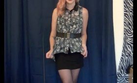 Skulls and Lace-up Boots-OOTD