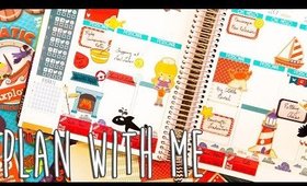 Plan with Me | Arctic Nautical Theme