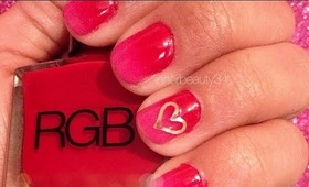 Valentine's Day Ombre Nails!