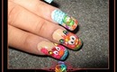 FUZZY CUTE MONSTERS Collab with SnowWhiteIsBack :::... Jennifer Perez of Mystic Nails ☆